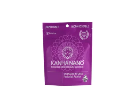 KANHA | Passionsfruchtparadies-Nanogummis | Essbar – 100 mg