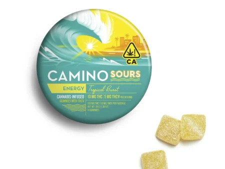 KIVA | Tropical Burst Camino THCv 2:1 Gummies | Essbar - 100mg