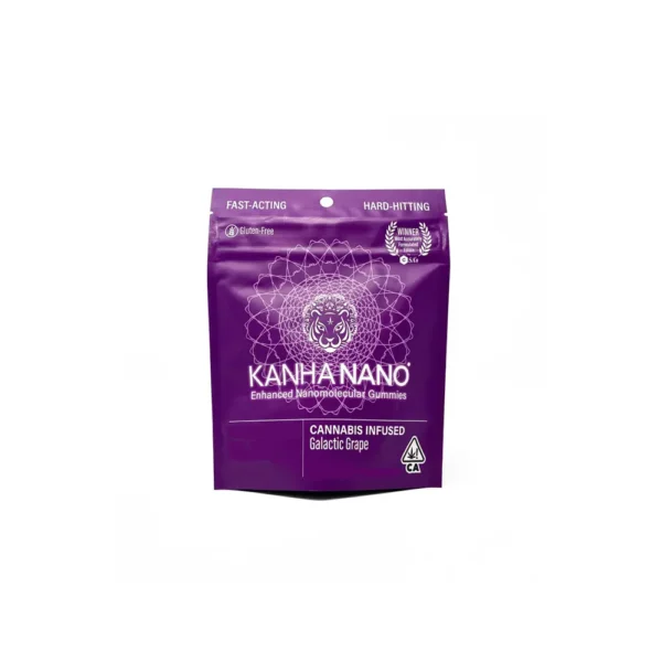 KANHA | Galactic Grape Nano Gummies | Essbar - 100 mg